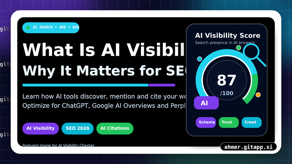 What Is AI Visibility and Why Does It Matter for SEO in 2026?