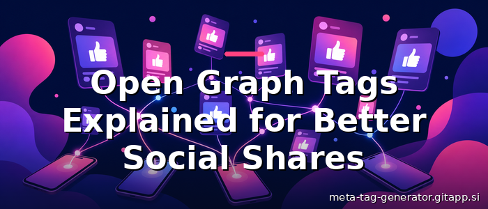 Open Graph Tags Explained for Better Social Shares