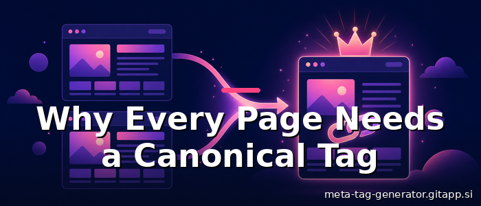 Why Every Page Needs a Canonical Tag