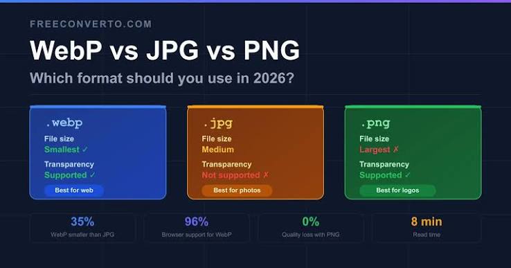 WebP JPG Or PNG Which Format Should You Pick